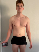Damian, week 0 van de Goud-Droog Challenge maart 2026