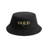 Gold Dry Bucket Hat - Zwart