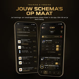Jouw trainings- en voedingsschema op maat in de Groei-Maatje app