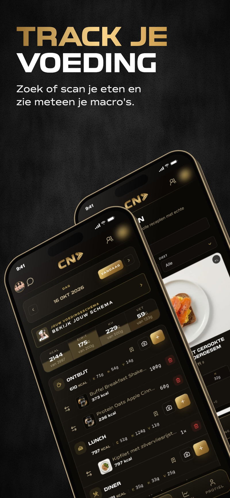 Groei-Maatje app: zoek of scan je eten en zie meteen je macro's