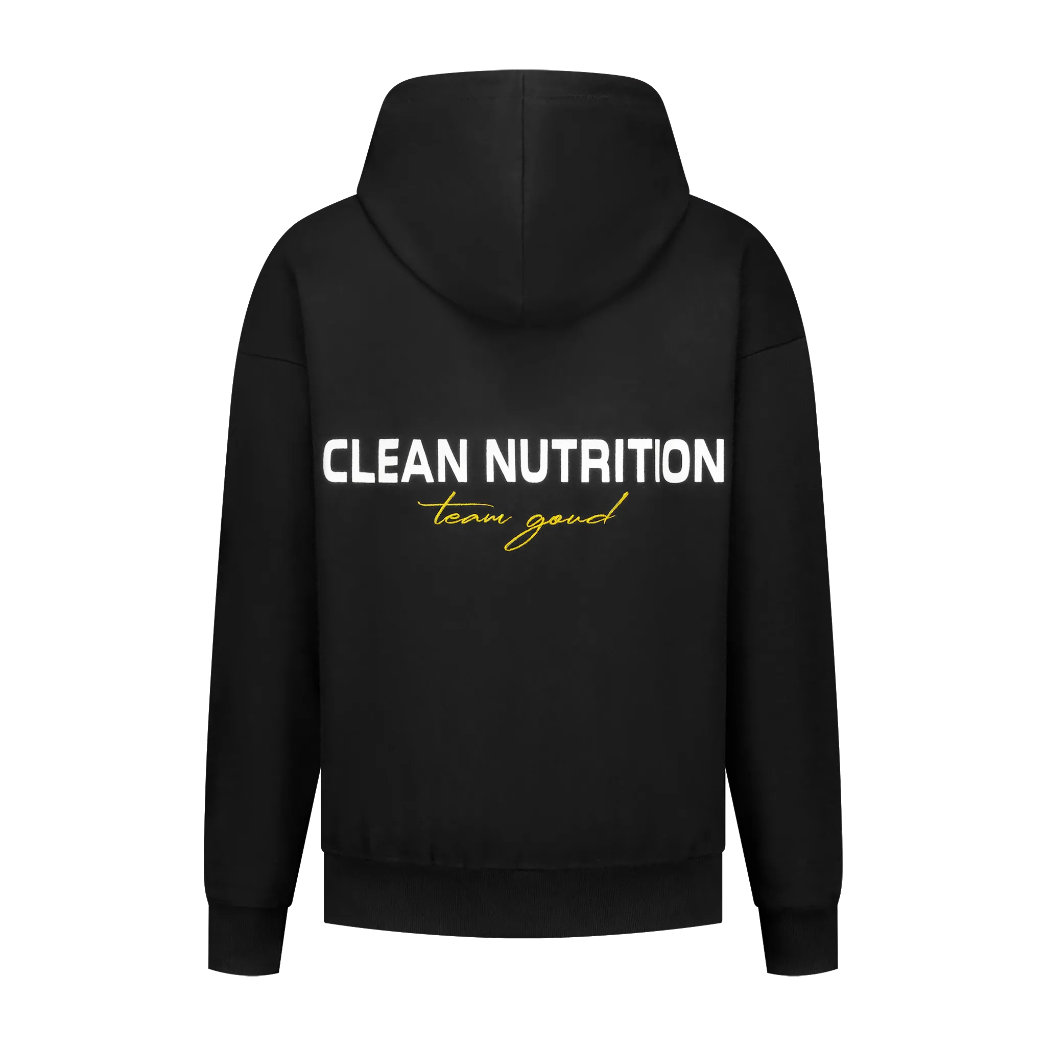 Team Goud Oversized Hoodie - Zwart